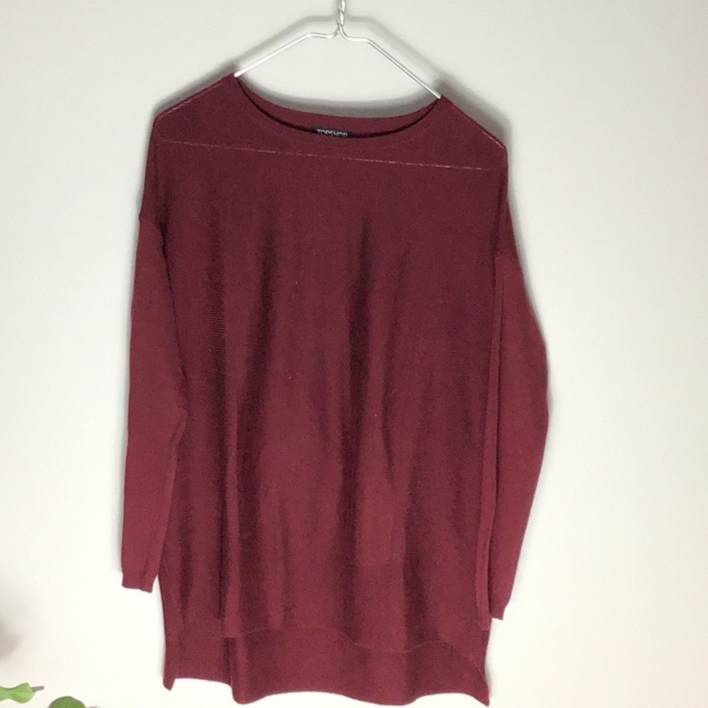 Topshop > Red Sweater 6